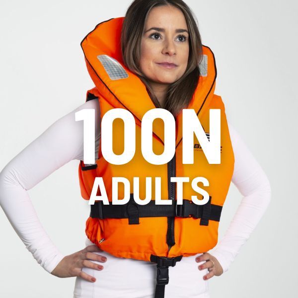 100N life jackets for adults