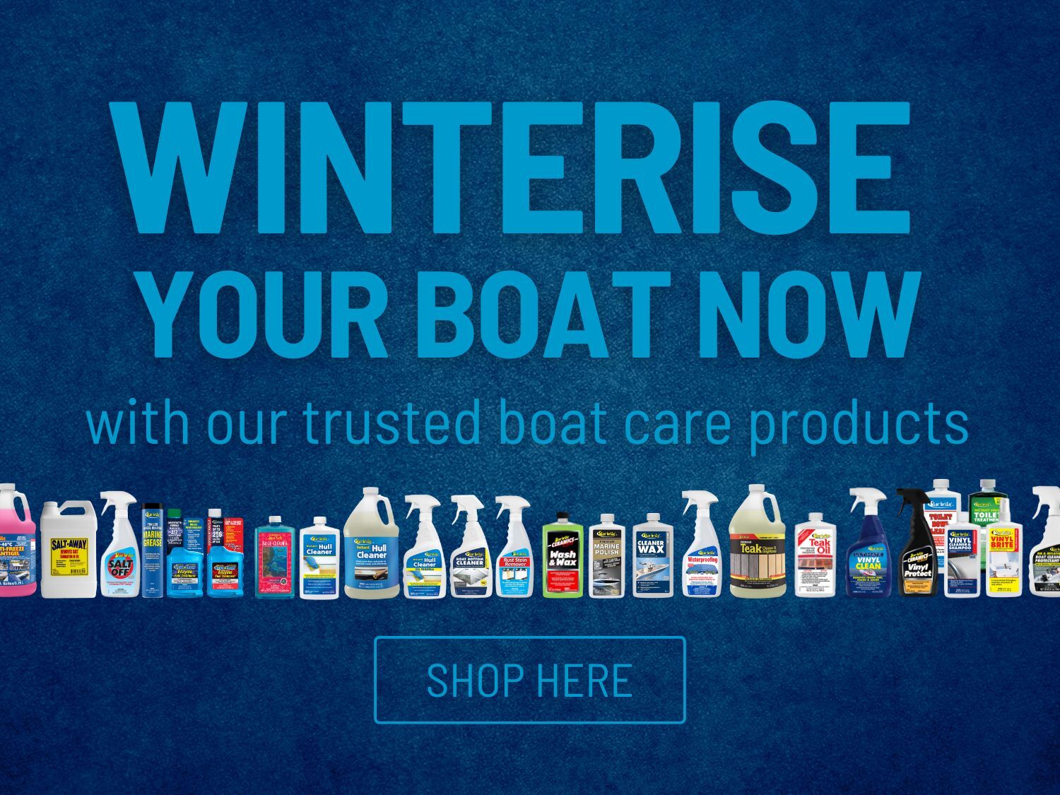 Shop for boat winterisation products