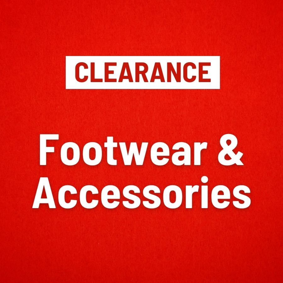 Clearance - Footwear & Accessories