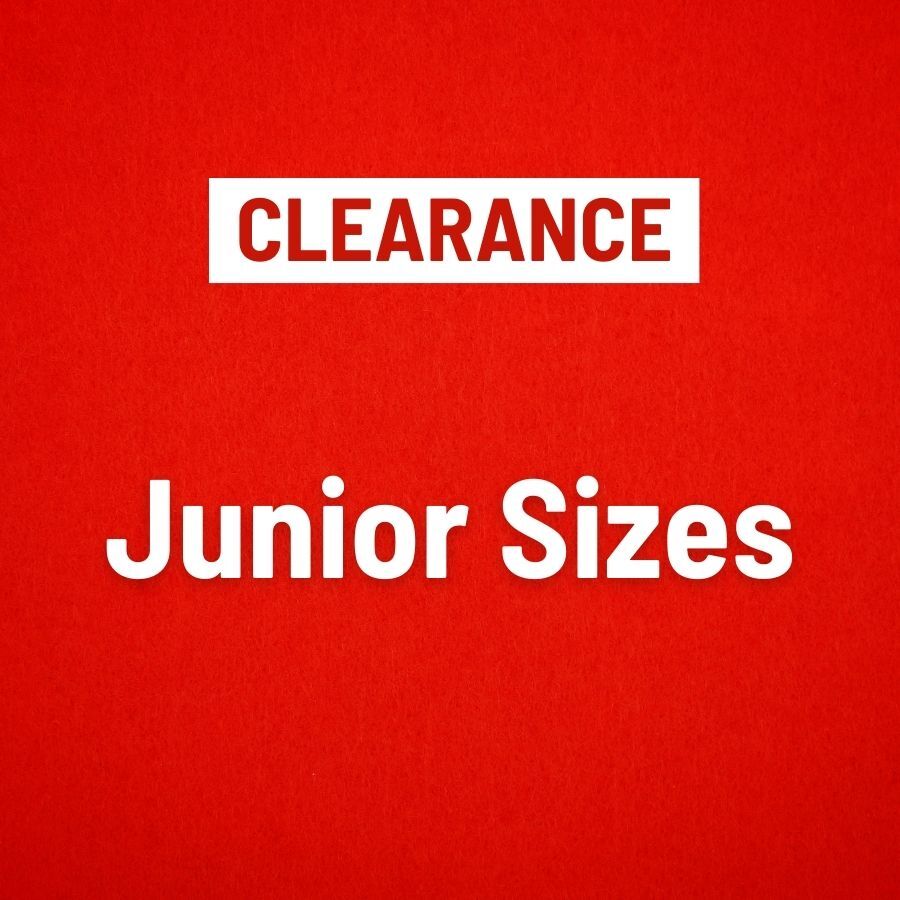 Clearance - Junior sizes