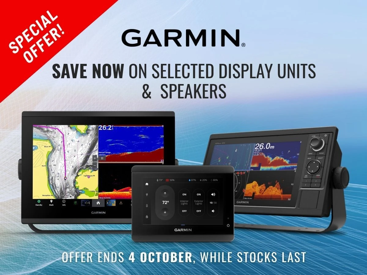 Garmin marine display units September deals