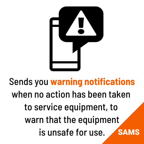 SAMS safety asset management warns