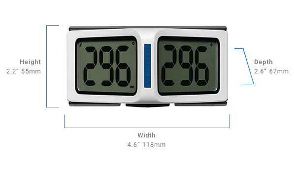 Velocitek Prism Racing Sailing Compass Dimensions