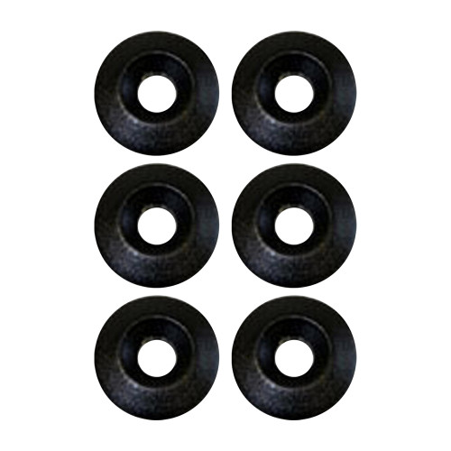 Palm Black Plastic 6mm Washers Pack of 6 Buy Online