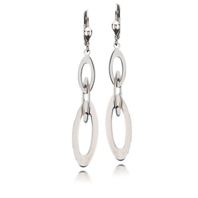 Silver Drop Earrings [2YSEA0541]