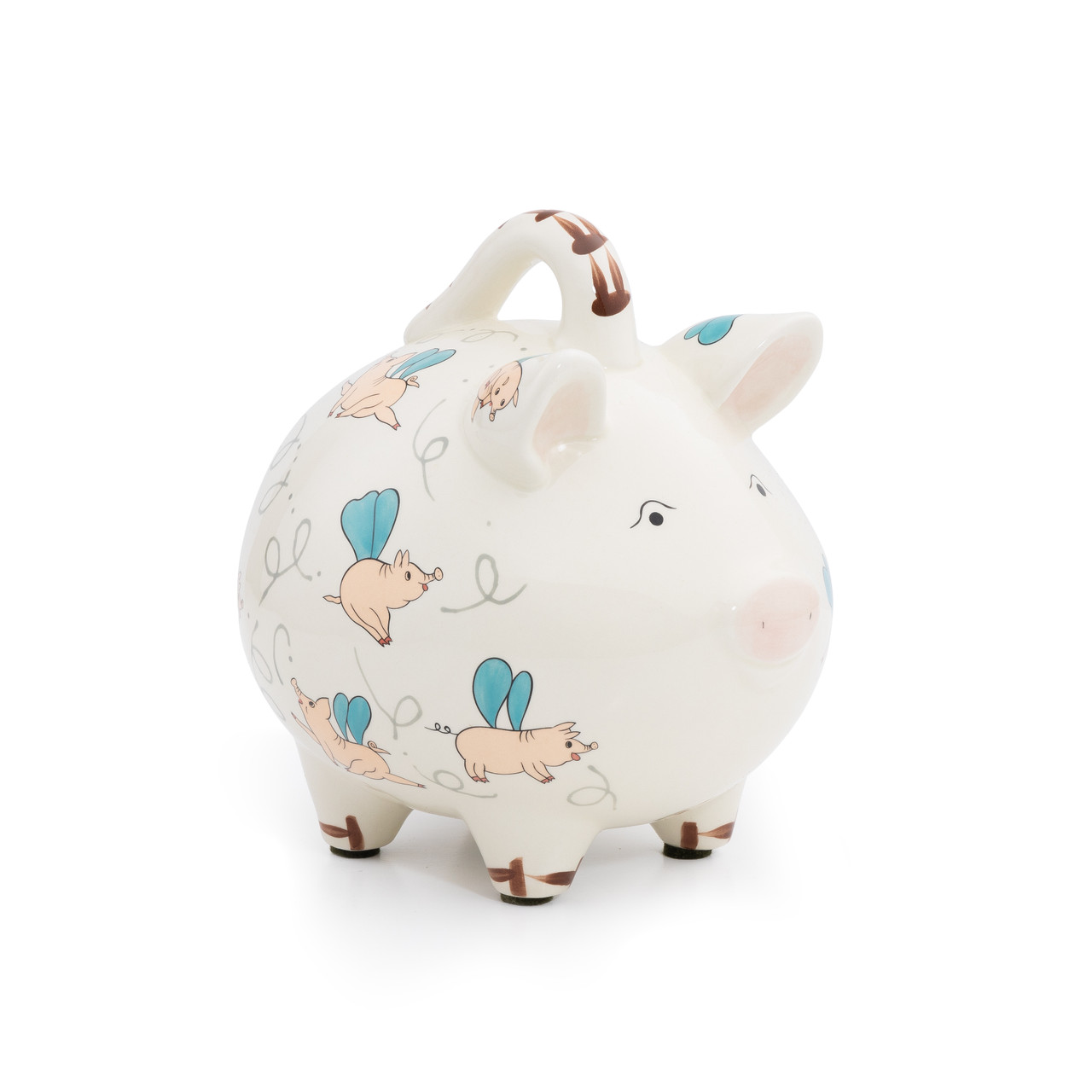 When Pigs Fly Piggy Bank | Lux Bond & Green