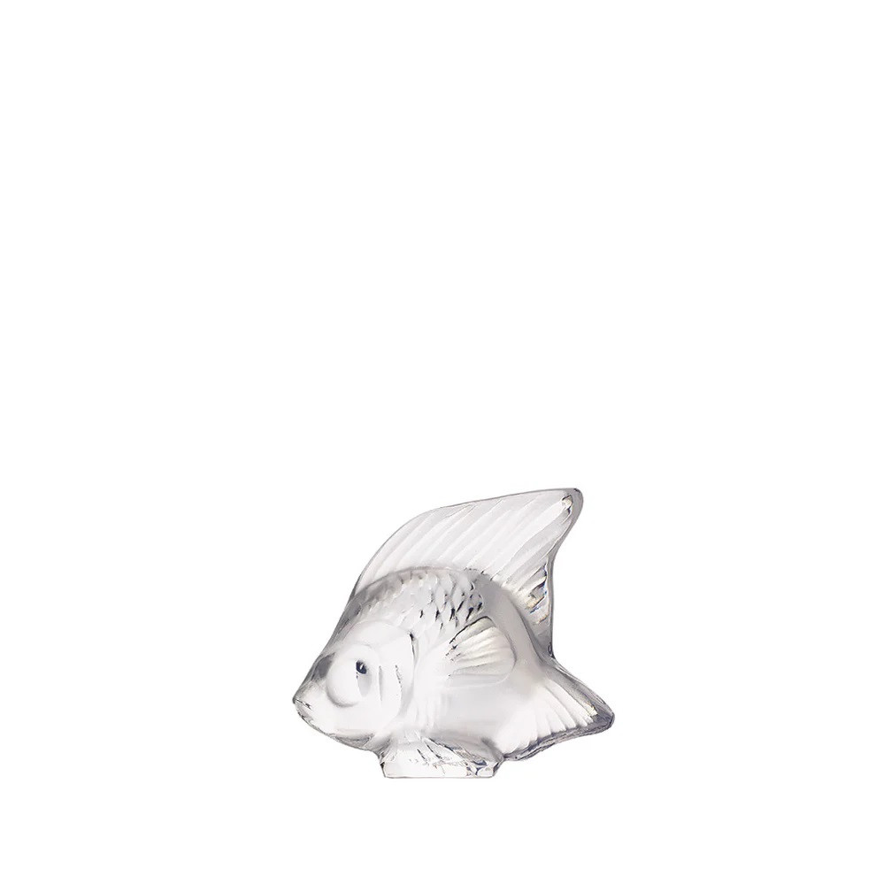 Fish Crystal Sculpture Clear | Lux Bond & Green