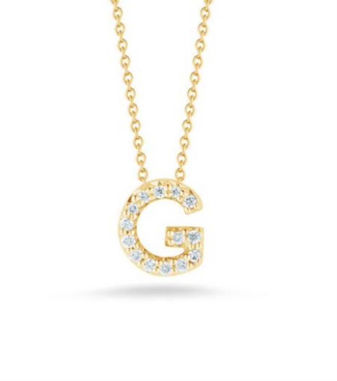 Silvora Women Sterling Silver Initial Necklace with Sparking Cubic  Zirconia, Letter G Pendant Necklace for Teen Girls Charm Birthday Jewelry -  Walmart.com