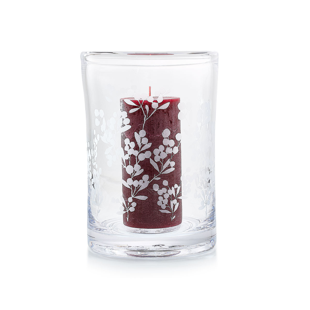 Simon Pearce Engraved Berry Hurricane - Thumbnail 4