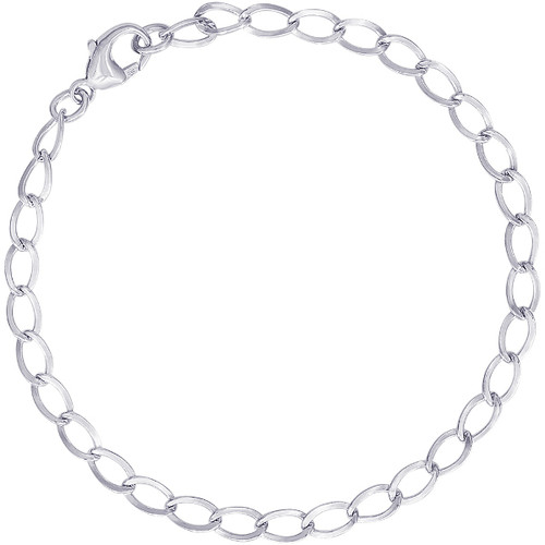 Oval Link Charm Bracelet [2YSBR1993]