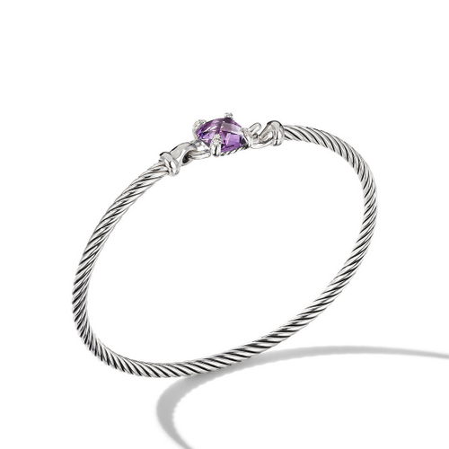 Chatelaine Bracelet with Amethyst and Diamo [2YSBR9144]