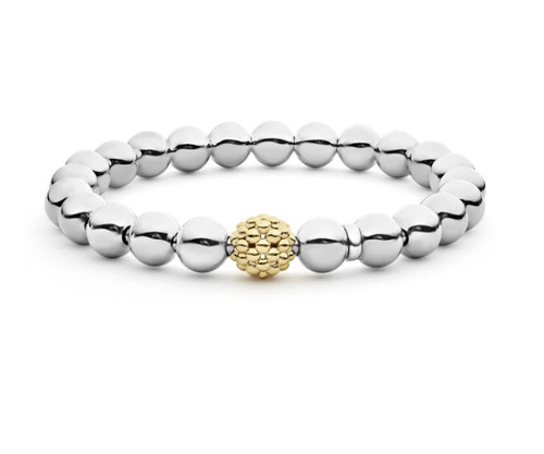 STRETCH GOLD BEAD BRACELET [2YSBR9231]