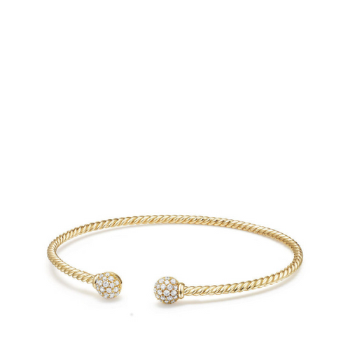 Petite Solari Bead Bracelet with Diamonds [1BNGL0582]