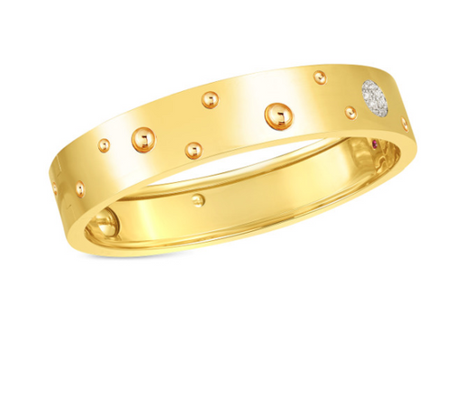 Pois Moi Diamond Bangle Bracelet [1BNGL0817]