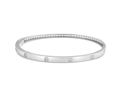 Diamond Bangle Bracelet [1BNGL1092]