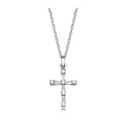 Diamond Cross Pendant [1DCRS0266]
