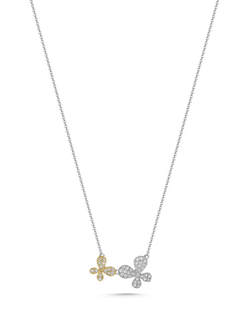 Diamond Butterfly Pendant [1DFAD4379]