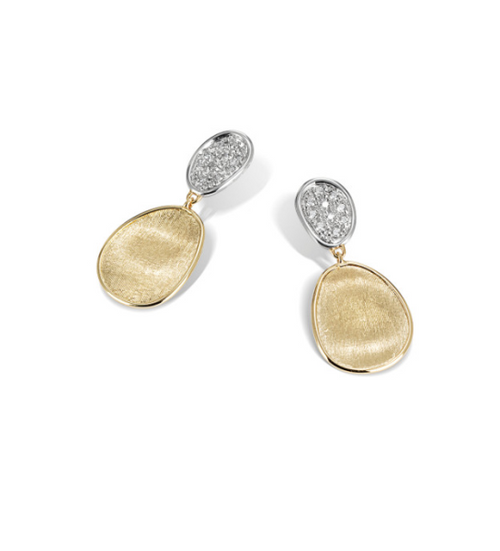 Diamond Petite Double Drop Earrings [1EADX4823]
