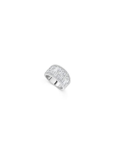 Diamond Fashion Ring in 18k White Gold [1FADX3214]