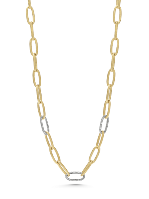 Diamond Necklace in 14k Yellow Gold [1NADX2601]