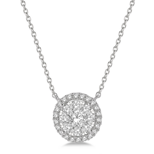 Lovebright Diamond Necklace [1NADX2688]