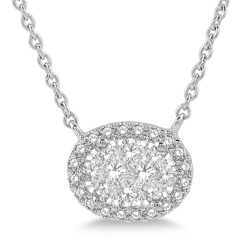 Lovebright Diamond Necklace [1NADX2691]