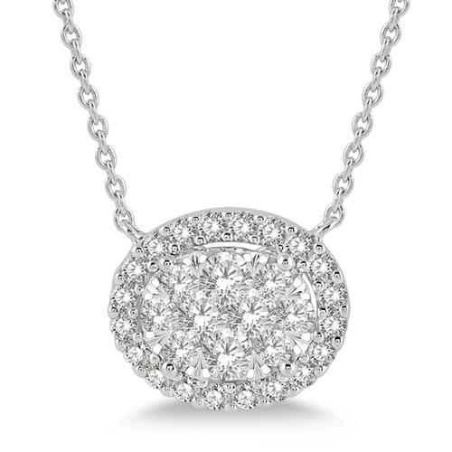 Lovebright Diamond Necklace [1NADX2686]
