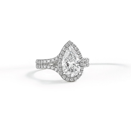 Pear Diamond Engagement Ring, 2.01 GIA [1SENG0412]