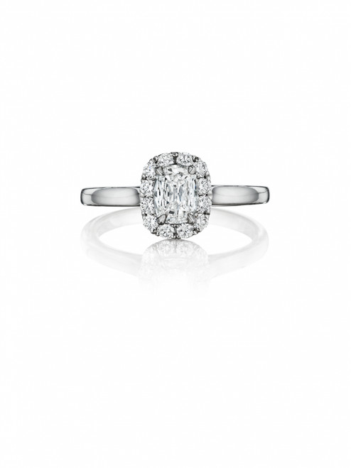 Cushion Halo Diamond Engagement Ring, 1.07 GIA [1SENG0286]