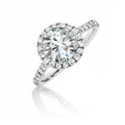 Round Diamond Engagement Ring [1SENG0008]