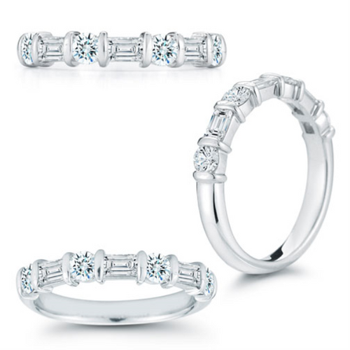 Diamond Wedding Ring [1WADX4210]