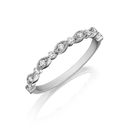Diamond Milgrain Ring [1WADX4986]