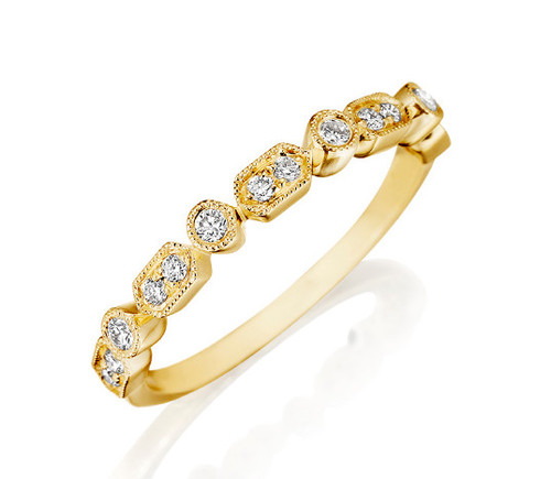 Henri Daussi  Diamond Wedding Ring [1WADX5904]