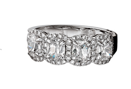 Henri Daussi  Diamond Wedding Ring [1WADX5397]