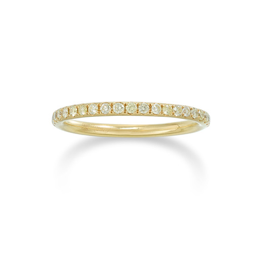 Yellow Diamond Eternity Ring [1WETR0499]