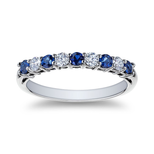 Lux Bond & Green Sapphire and Diamond Ring [1WSDX0588]