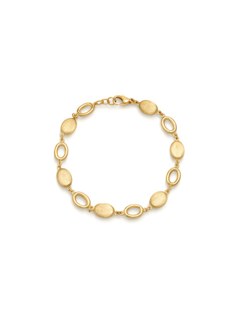 Open and Solid Link Bracelet [2BAGX3021]