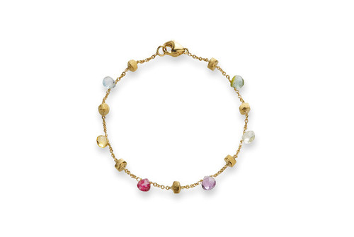 Mixed Gemstone Single Strand Bracelet [2BGEM0831]