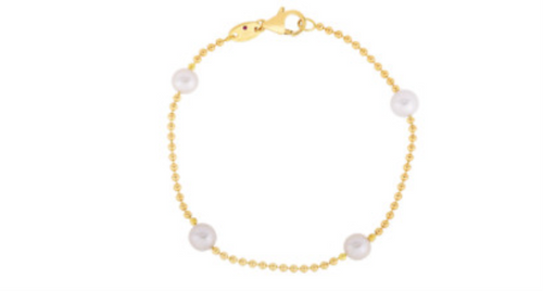 Tassle Cultured Pearl Bracelet [2BPRL0869]