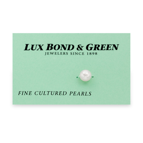 4.0mm Cultured Add A Pearl Green Card [2CPAP0040]