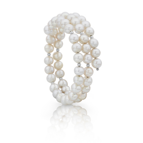 Freshwater Pearl Wrap Bracelet [2CPFB0306]