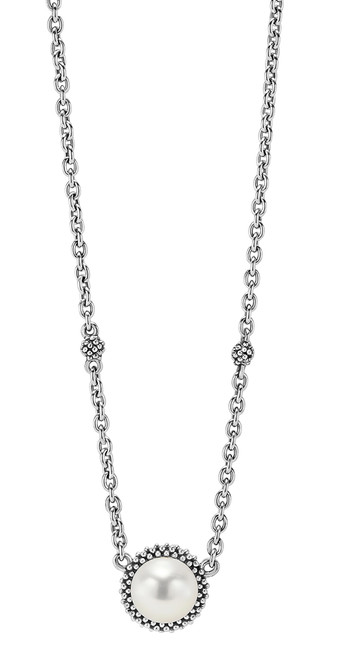 PEARL PENDANT NECKLACE [2CPFD0058]
