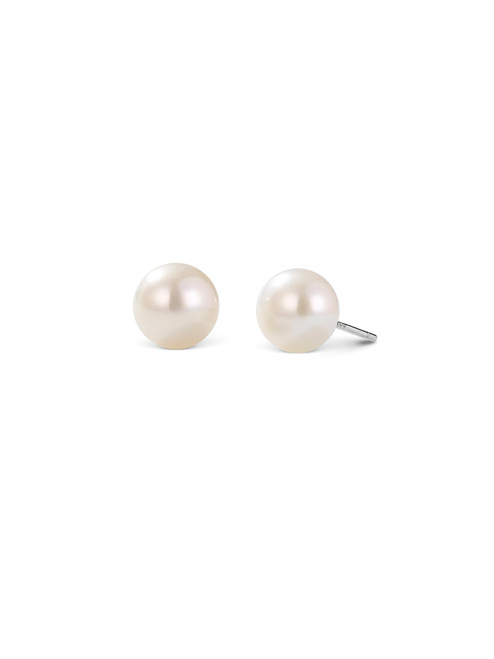 Freshwater Cultured Pearl Earrings [2CPFE0189]