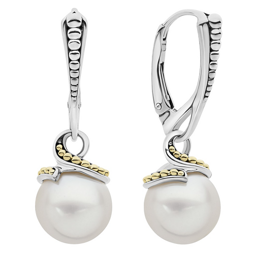 Luna Freshwater Cultured Pearl Earrings [2CPFE0506]