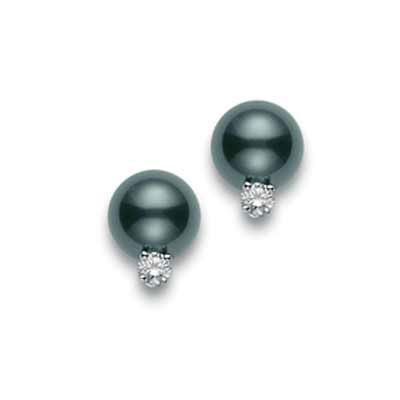 Cultured South Sea Pearl Earrings [2CPSE0002]