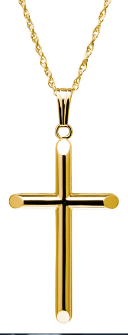 Cross in 14K Yellow Gold [2DCRS0926]