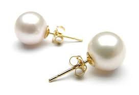 Cultured Pearl Earrings [2ECP20883]