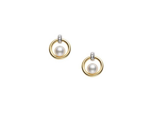 Cultured Pearl Earrings [2ECPX1603]