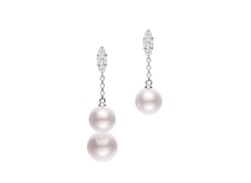 Cultured Pearl Earrings [2ECPX1577]