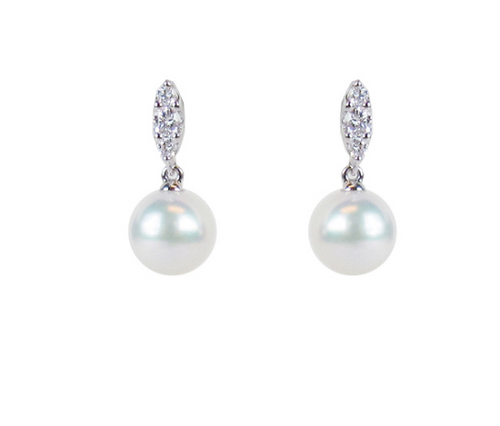 Cultured Pearl Earrings [2ECPX1611]